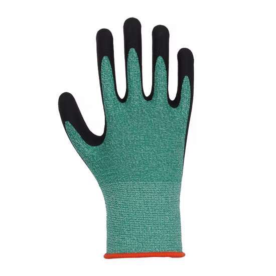 テスト報告済みフォームニトリルコーティングされた En 388 4342 耐切創性 Maxiflex 安全作業手袋